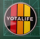 Round Yota Life Sticker
