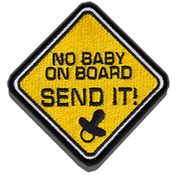 No Baby On Board Patch