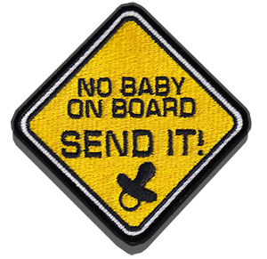 No Baby On Board Patch
