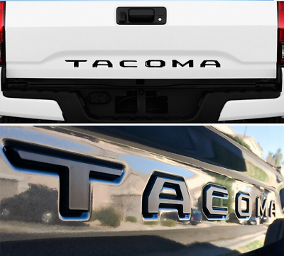 Tacoma Tailgate 3D letter badge